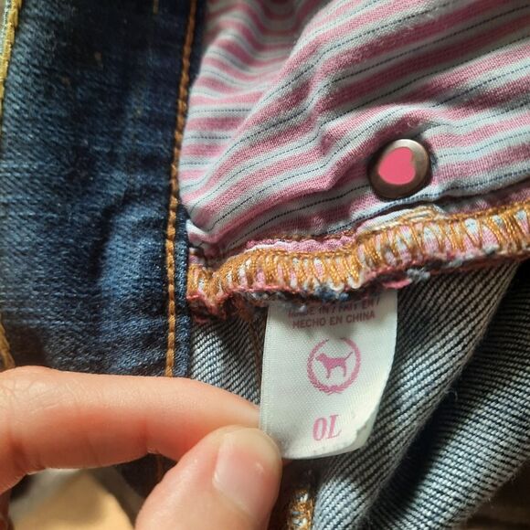 Pink Victoria's Secret Low Rise Skinny Jeans Y2K Size 0L - Picture 4 of 5